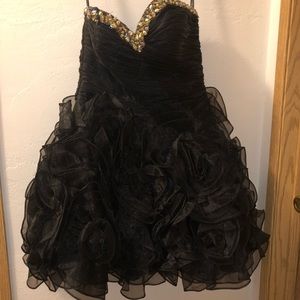 Black short Prom dress | Medium